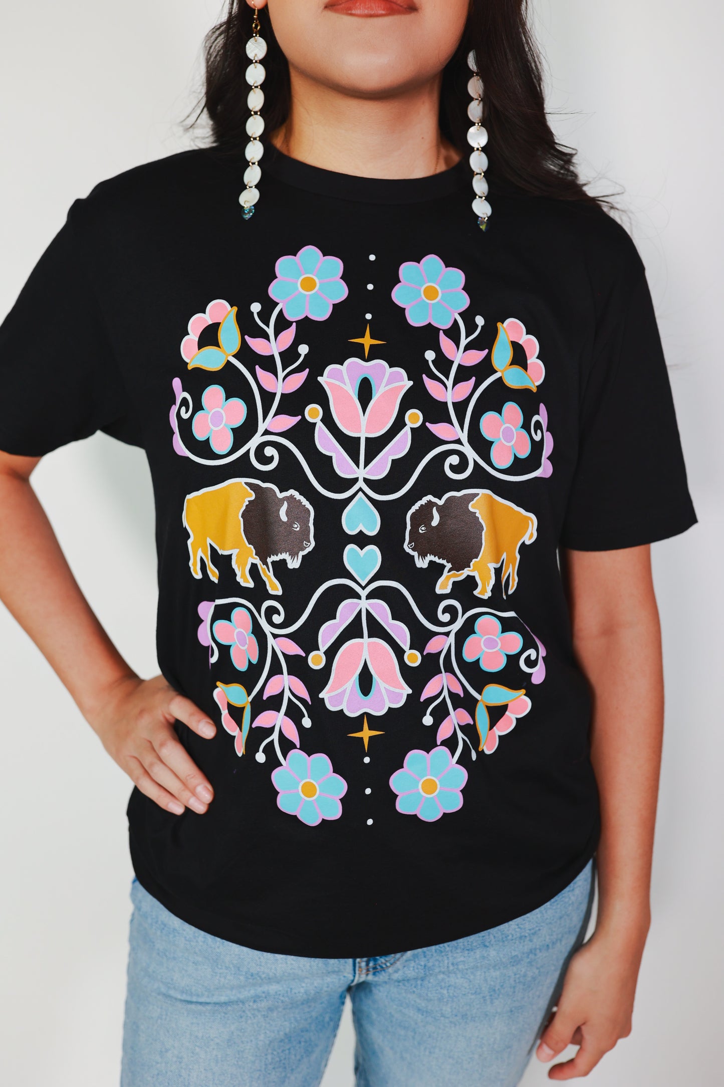 Buffalo Floral T-shirt