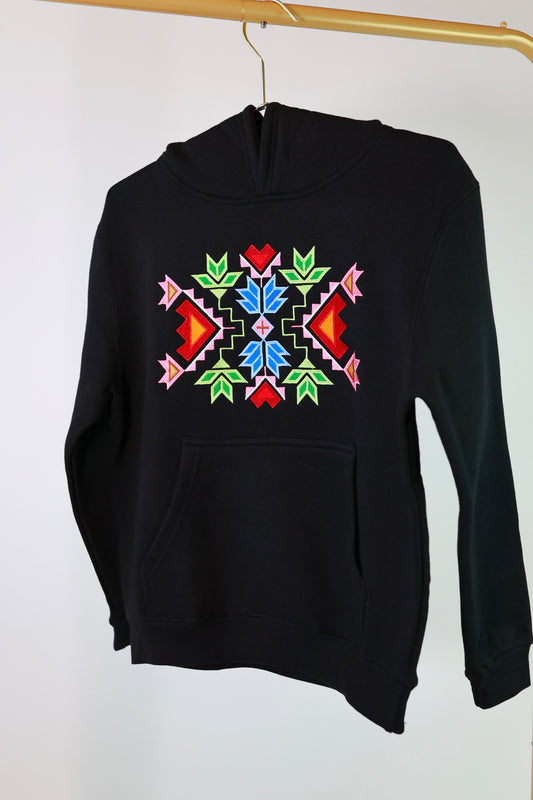 Youth Anishinabe Geometric Sweater