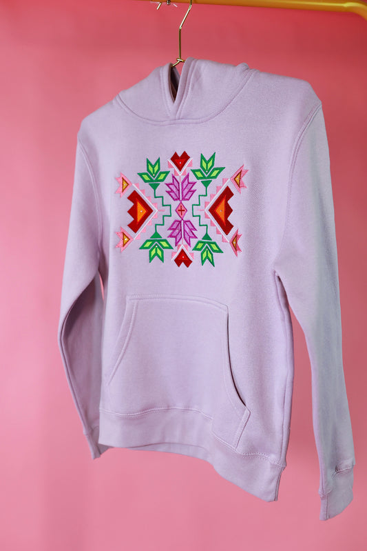LOCAL PICKUP (Kenora Ontario) - Youth Anishinabe Geometric Sweaters