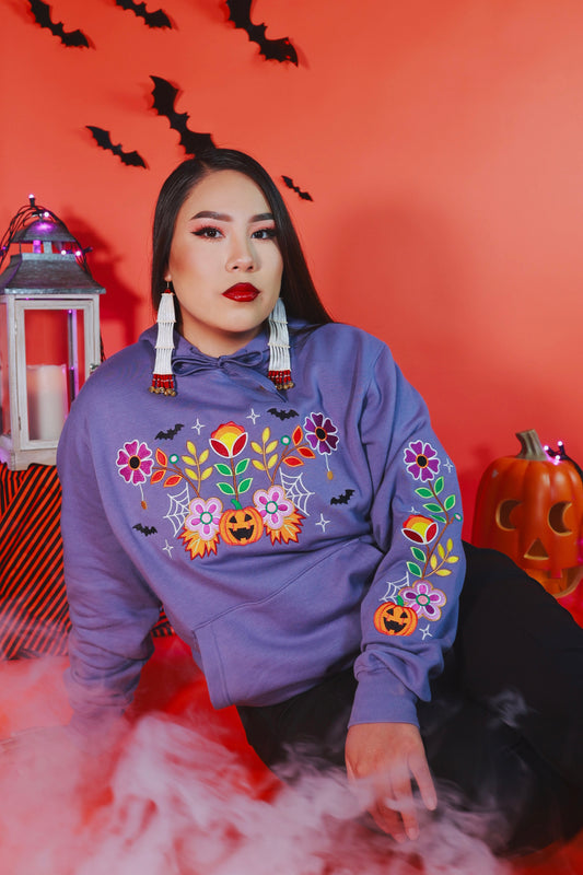 Spooky Floral Sweater