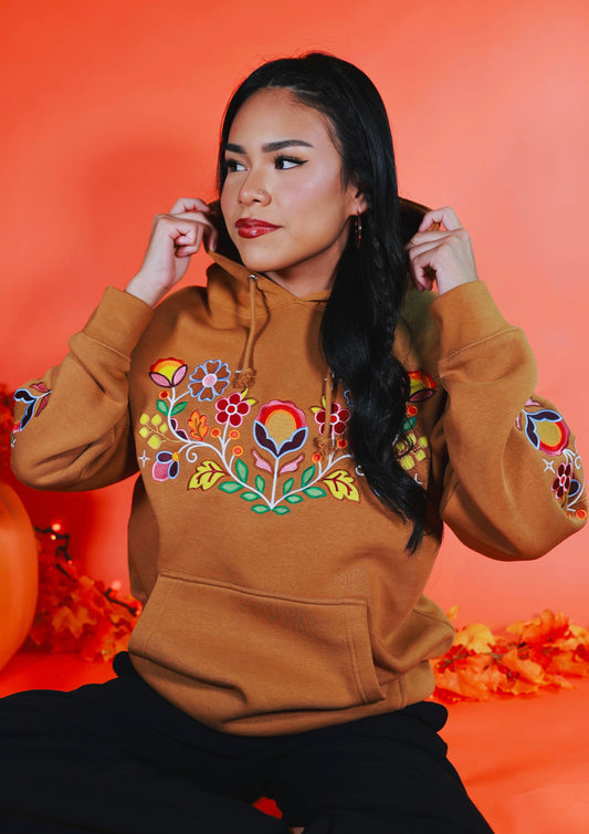 Fall Floral Hoodie