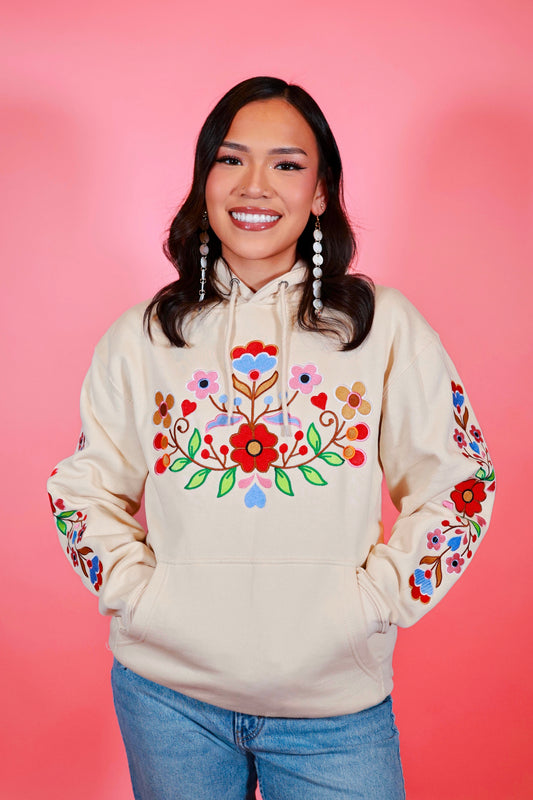 Holly Floral Sweater - (Non-Holiday Version)