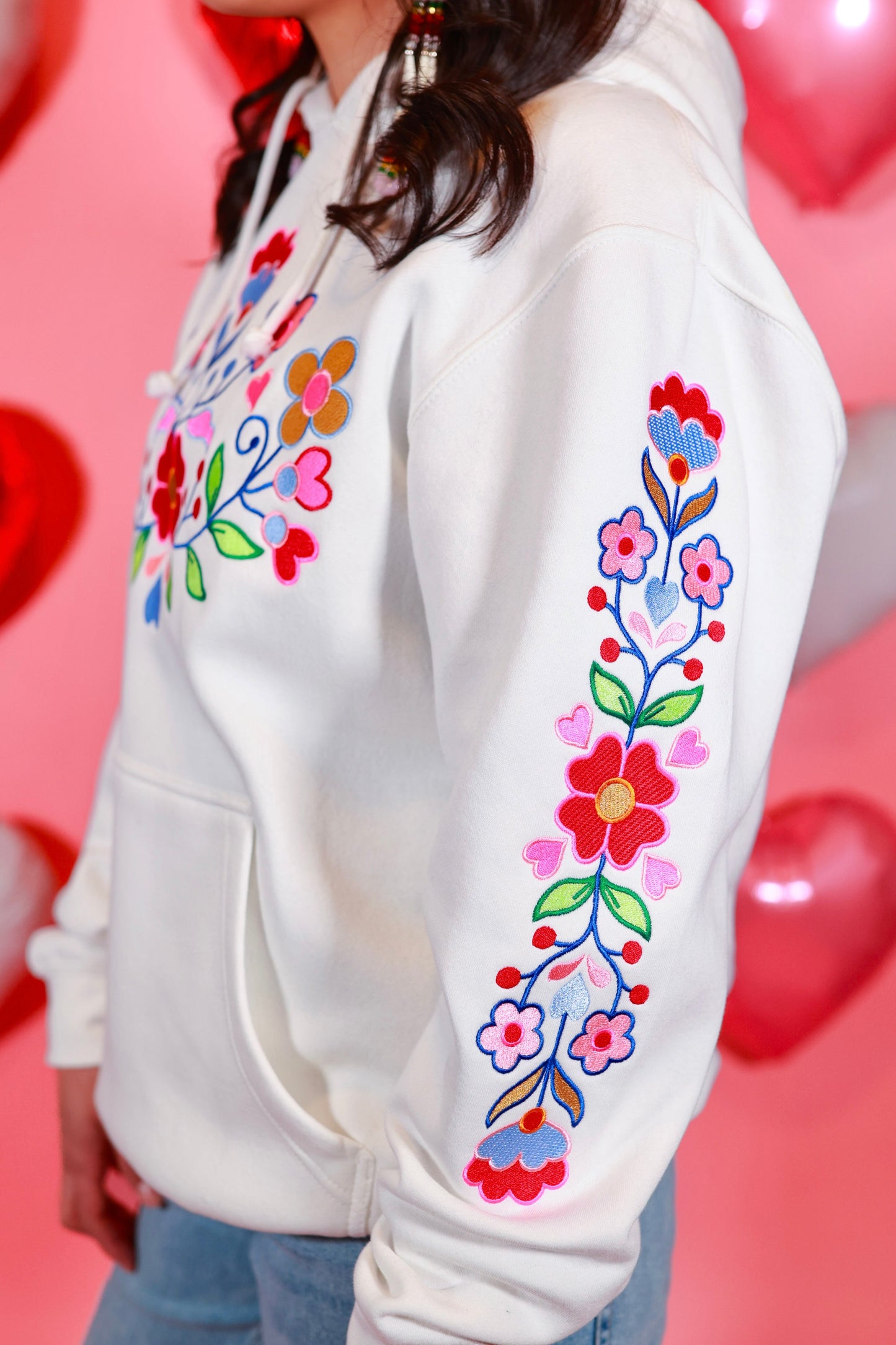 Sweetheart Floral Sweater