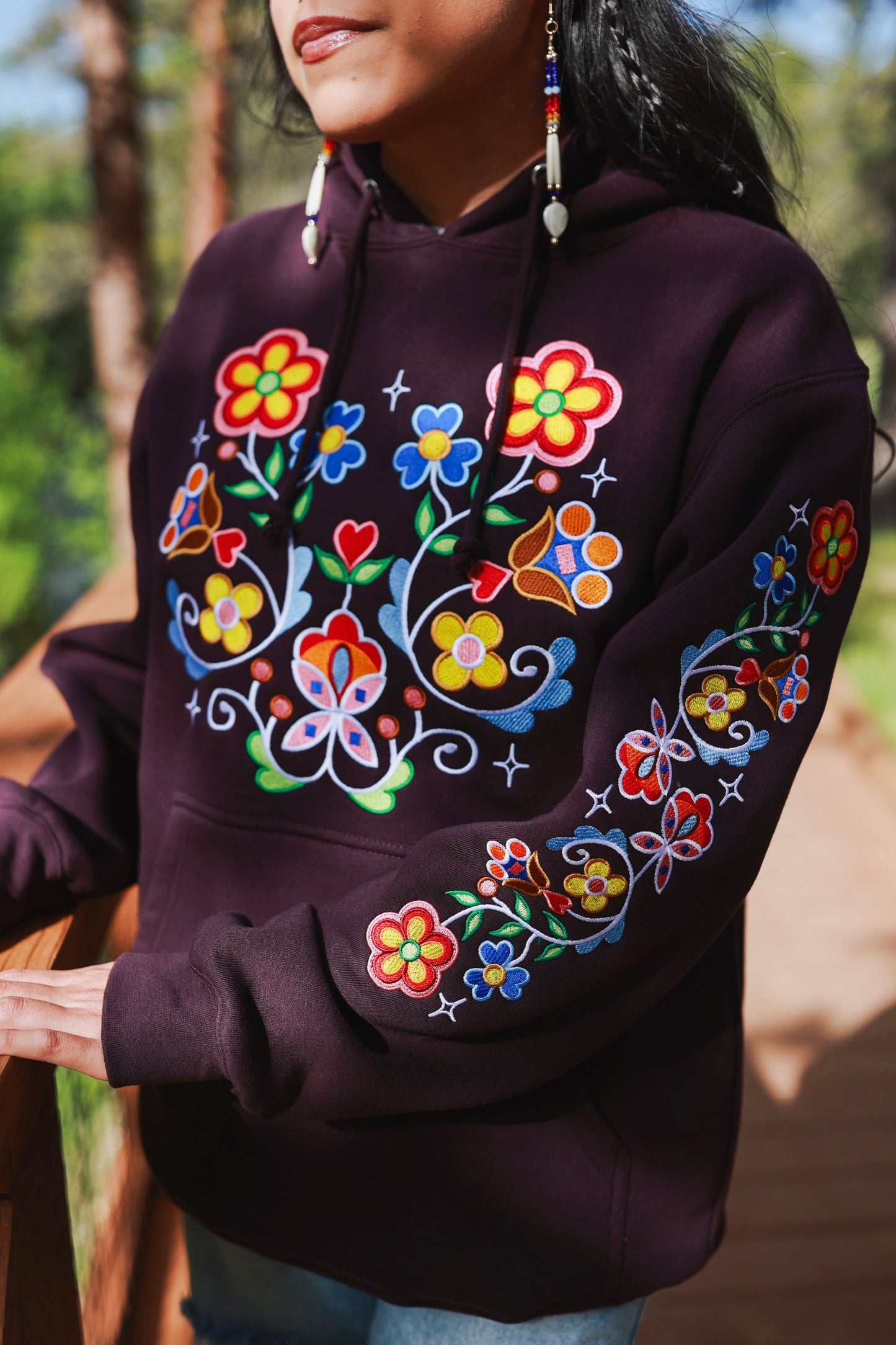 Apsáalooke Floral Sweater