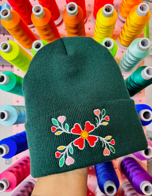 Floral Beanie