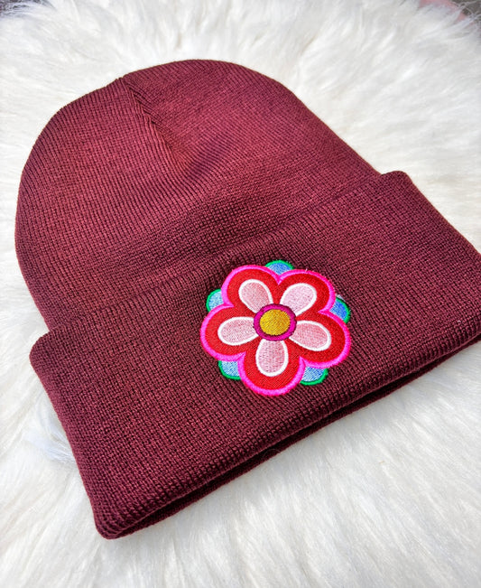 Valentine Floral Beanie