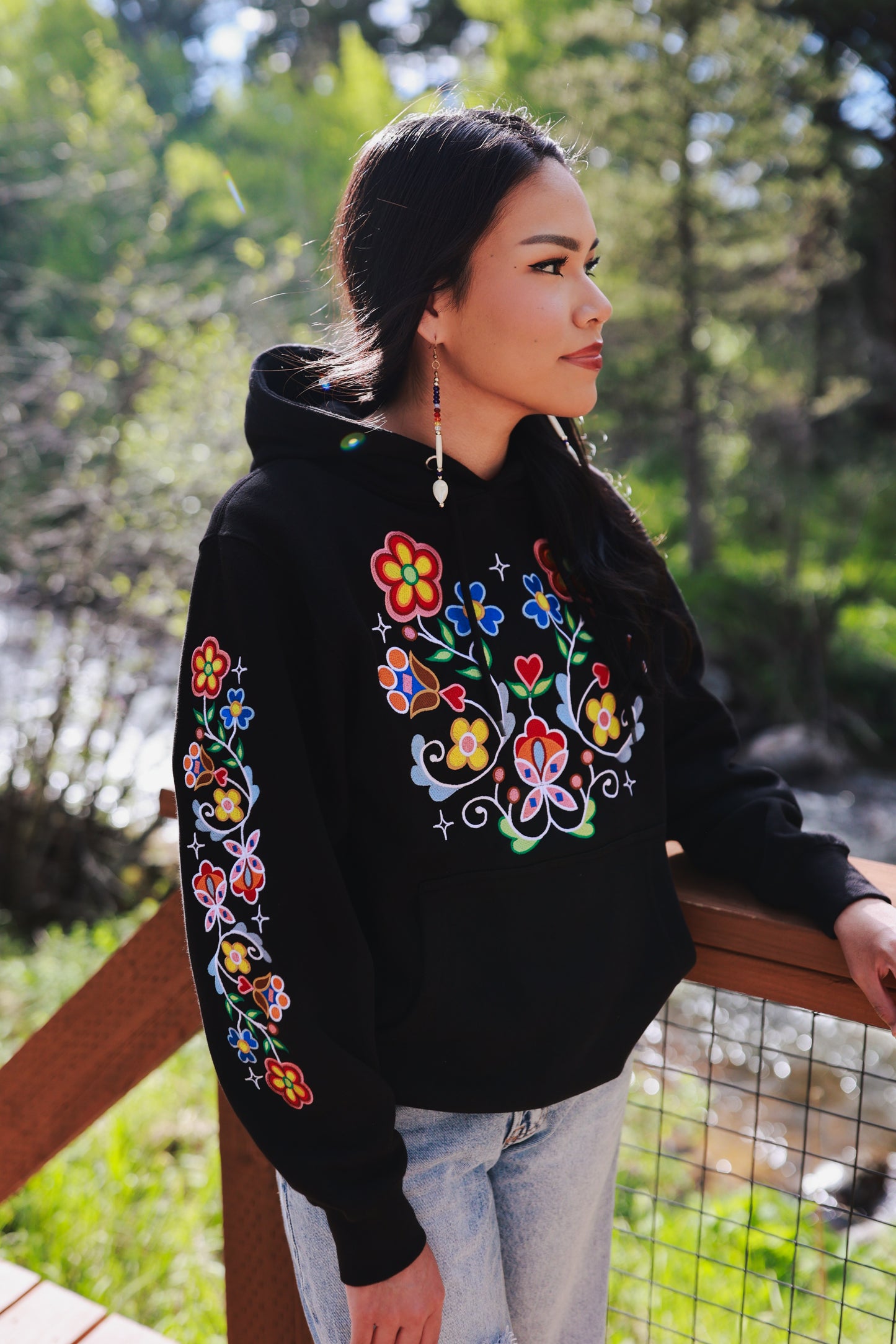 Apsáalooke Floral Sweater