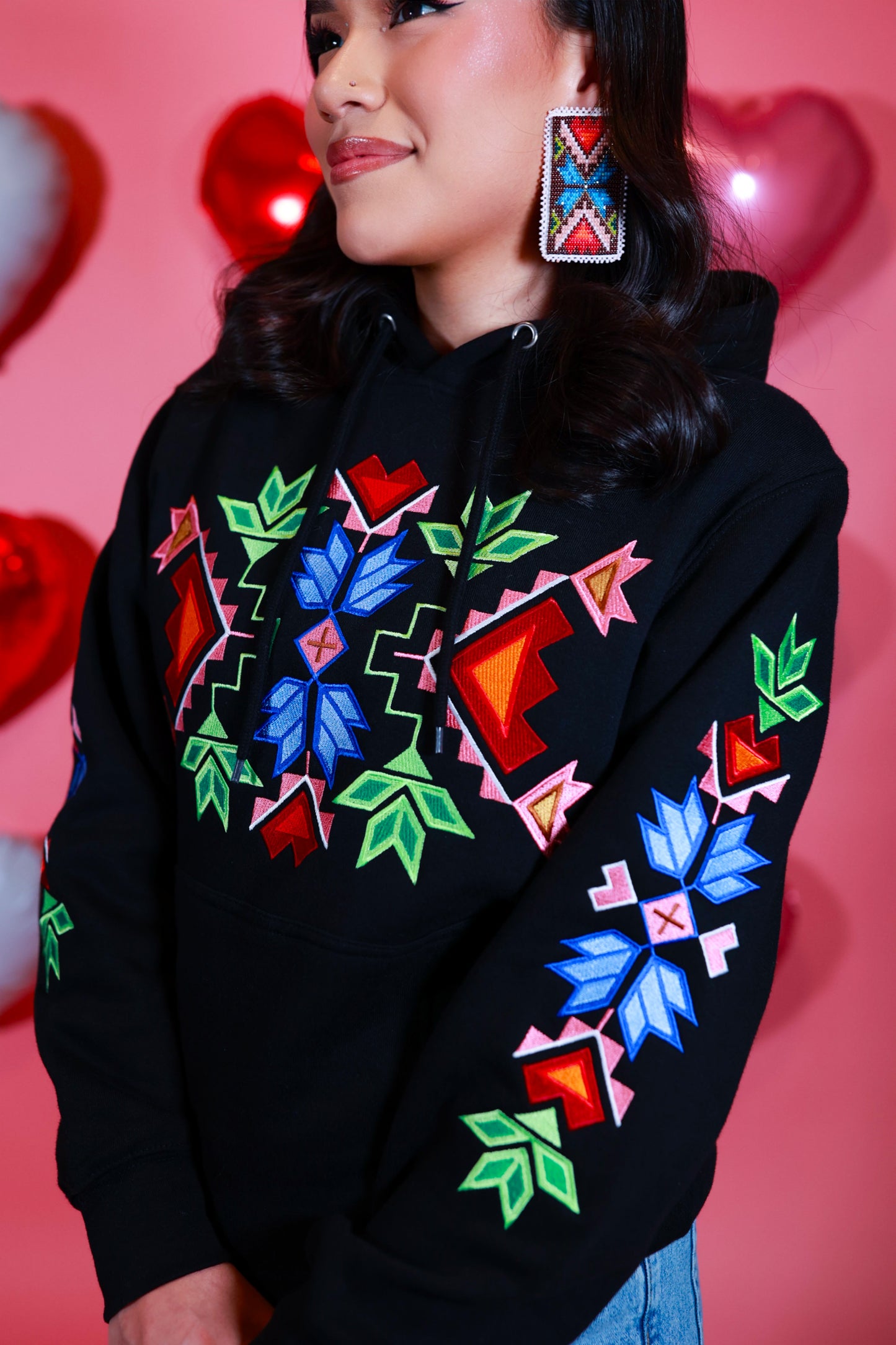 Anishinabe Geometric Sweater