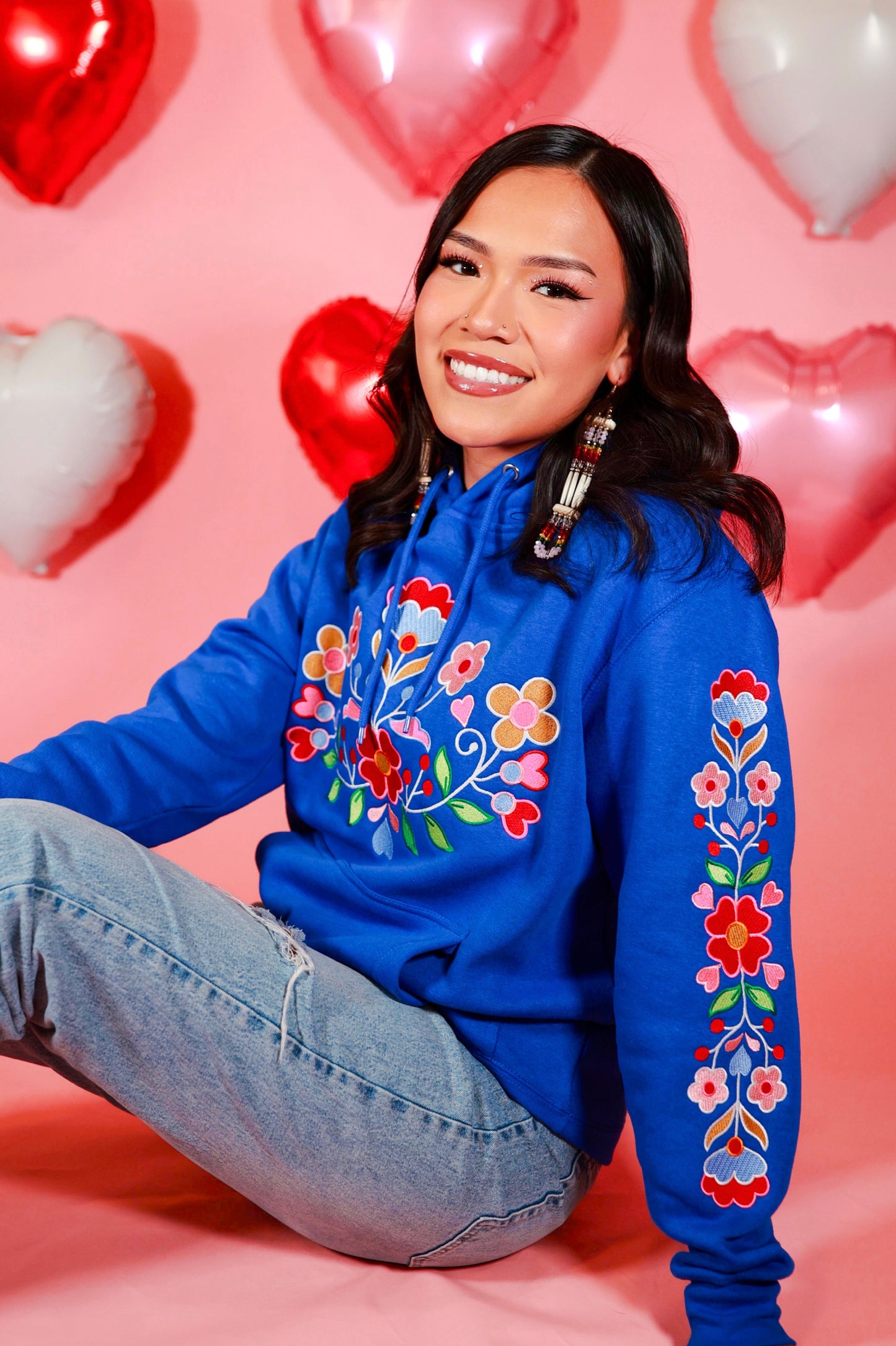 Sweetheart Floral Sweater