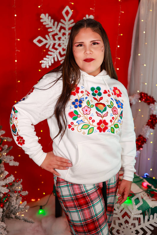 Winterberry Blooms Hoodie