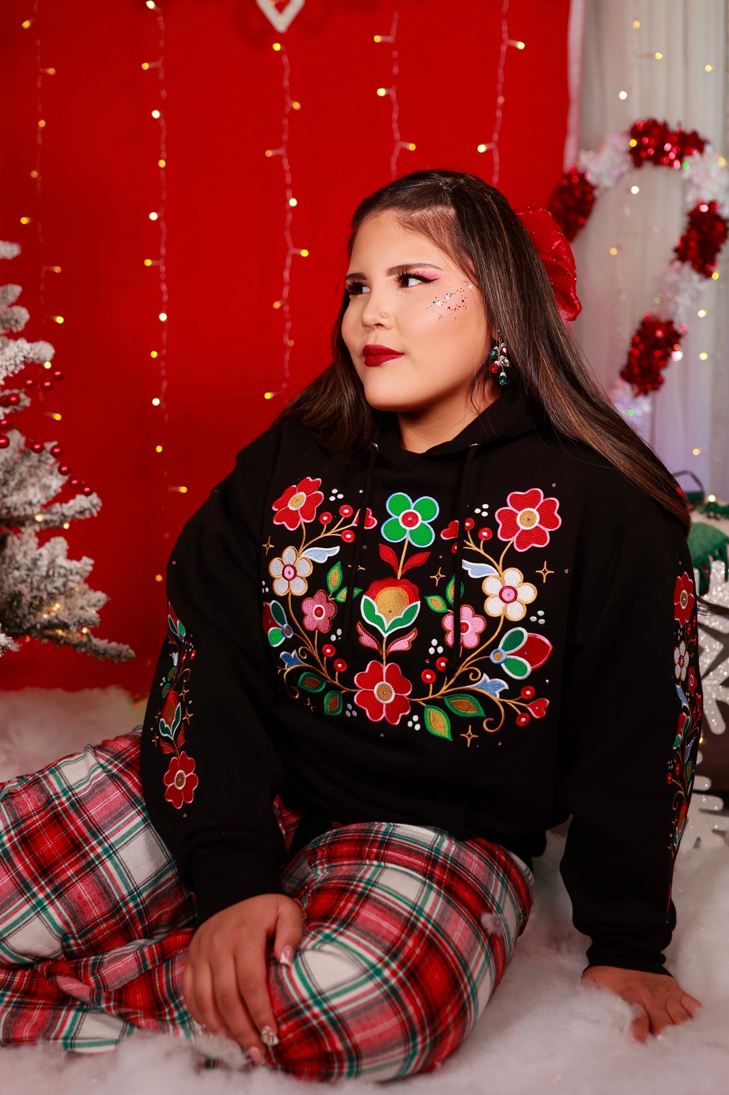 Winterberry Blooms Hoodie