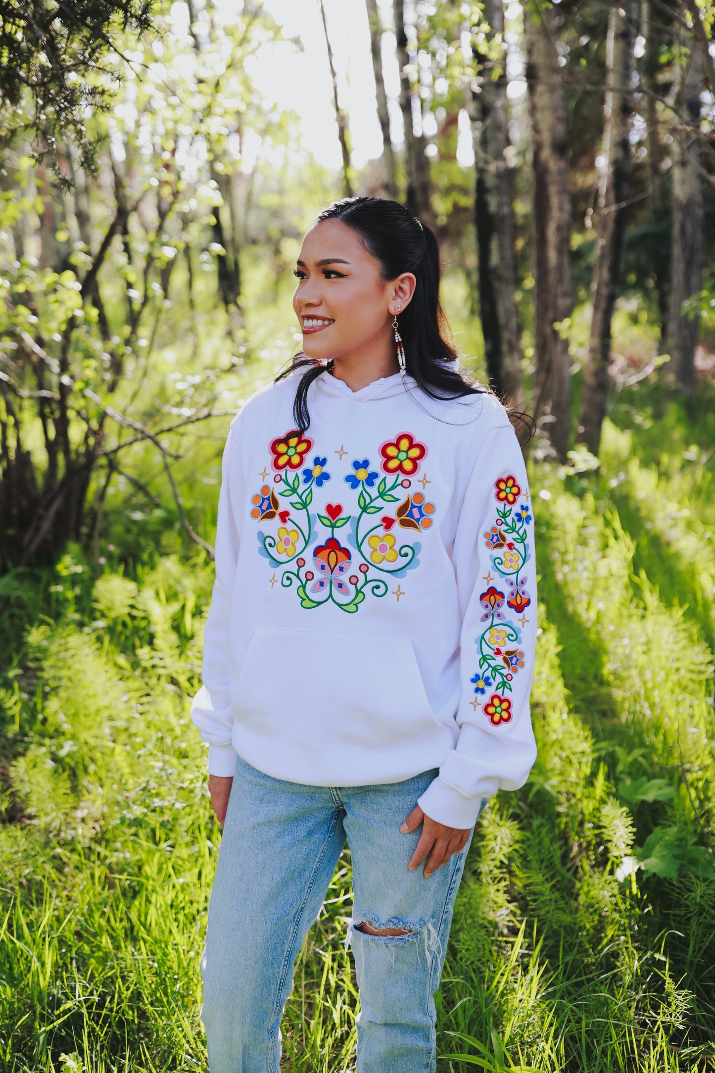 Apsáalooke Floral Sweater