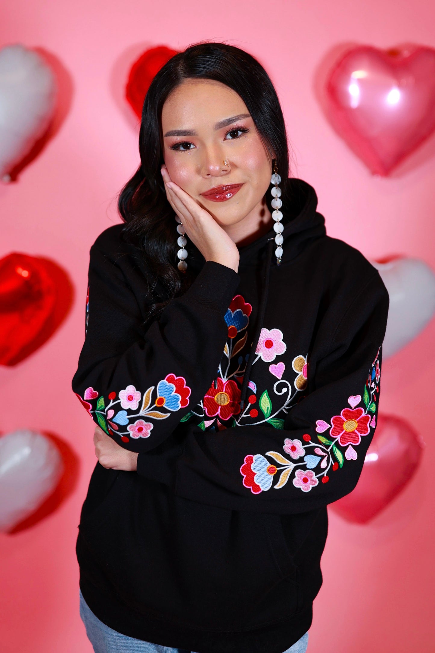 Sweetheart Floral Sweater