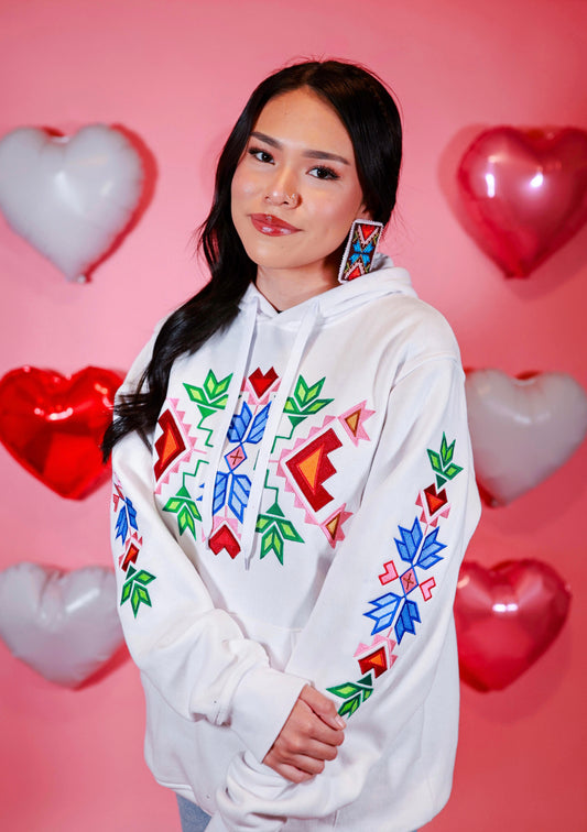 Anishinabe Geometric Sweater