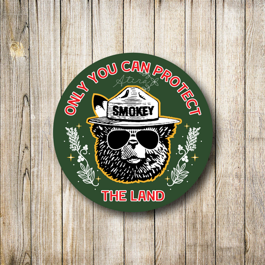 Protect the Land Sticker